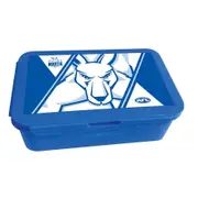 AFL Bento Lunch Box - North Melbourne Kangaroos - 14cm x 20.1cm x 7.1cm