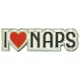 I Love Naps Hard Enamel Cloisonne Pin