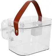 FIXOSHEE Small Animal Travel Cage Carrier Bag for Guinea Pigs Portable Multifunctional Pet Cage with Water Bottle for Hamsters Sugar Gliders and Other Small Pets
