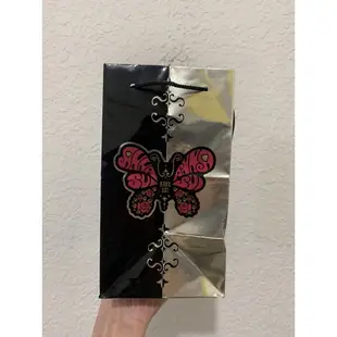 Annasui粉紫蝴蝶彩妝櫃紙袋（限量版）絕版品