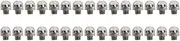 3sets Pet Clippers Bumpers for Hair Scissor Para Silencing Haircuts Scissor Bumper Silence Muffler Scissors Hair Cutting Scissors Professional Split Silver 10pcs*3