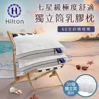 在飛比找蝦皮購物優惠-【Hilton希爾頓】七星級極度舒適乳膠防螨獨立筒枕