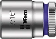 Wera 8790 HMA 1/4-Inch Zyklop Socket, 7/16-Inch x 23 mm Size