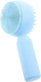 WOONEKY Soft Exfoliating Face Brush Silicone Facial Cleansing Brush Double-sided for Deep Clean Travel-friendly