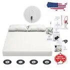 Twin Size Organic Fitted Grounding Sheet with Silver Fiber – Off White Elegance