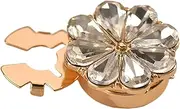 Small Rhinestone Buttons | Jewelry Clips for Women Blouses,Stylish Rhinestone Buttons, Embellishments, Brooch Clothing Button for Mother, Wife