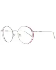 Emilio Pucci Round Metal Eyeglass Frames Women Gray