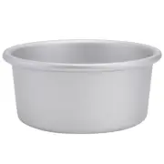 5 Inch Round Cake Tins Loaf Pans for Baking Bread Silver Layer