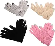 [COOLHIYA] Winter Warm Touch Screen Gloves Merino Gloves Full Finger Antislip Grip