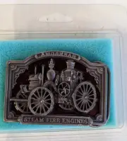 N/O/S 1988 Bergamot Buckle Co. Amaskbar Steam Fire Engines NOS