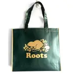 ROOTS 50週年 金蔥海狸 環保袋 購物袋 側肩包 方包 手提袋