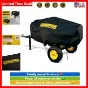 Drawstring Closure Log Splitter Cover - Weather-Resistant 15-27 Ton Fit