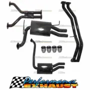 PACEMAKER 2.5" QUAD STAINLESS EXHAUST For FORD FALCON FPV BA BF GT SEDAN 5.4LT