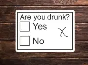 Are You Drunk Sticker (3x2), Funny Decal For Car,