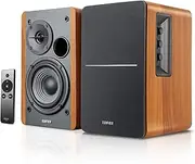 [Edifier] R1280Ts Active Bookshelf Speakers Sub Out Port/4'' Driver & 5” Tweeter/ 2 RCA Input /42W RMS 2-Way Output /MDF Enclosure/Remote Control for PC