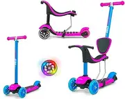 MILLY MALLY 3in1 Little Star Pusher Scooter