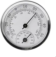 Analogue Temperature Gauge Humidity Hygrometer Classic Simple Thermometer 58mm