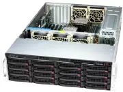 Supermicro SSG-631E-E1CR16L 3U Storage Server-16Bay X13DEI-T 1200W Redundant PWS