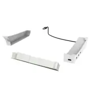 1 Pcs Holder Bracket With 4 Port USB Hub Replacement Parts For PS5 Slim Console