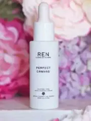 REN SKINCARE PRIMER Perfect Canvas Silicone Free Skin Finishing Serum .02 FL OZ