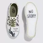 VANS Mens VANS X BOLIN AUTHENTIC VN0009PVDOR MARSHMALLOW / OLIVE GREEN US M 4-10