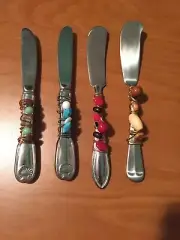 Beaded Butter Knives