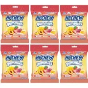 935318 6 x 120g BAG HI CHEW ORIGINAL GUMMIES WITH GEL FILLING INSIDE
