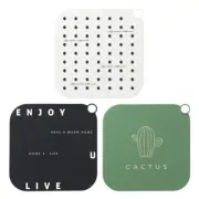Silicone Hair Stopper Square Hair Catcher Shower Drain Protectors Adjustable