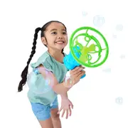 Bubbles Inside a Giant Bubble Blaster