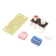 Audio Switch Board DIY Kit 3.5mm Jack Input RCA Block Amplifier Electronic Kits