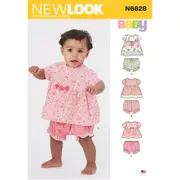 New Look Pattern N6628 6628 Babies Dresses