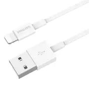 Philips 2m USB-A to Lightning Charging Cable Mfi Certified Connector For iPhone