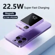Wireless Power-Bank 10000mAh Portable Fast Charger Charging Magnetic Battery