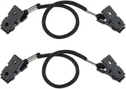 Prettyia Pack of 2pcs Marine Sailing Cap Boat Hats Retainer Clip for Boating Fishing Sailing Golf