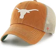 47 NCAA Trawler Primary Logo Team Color Mesh Trucker Clean Up Adjustable Hat, Adult One Size Fits All