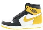 Size 10.5 - Air Jordan 1 Retro OG High Best Hand in the Game - Yellow Ochre New