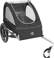 Retrospec Rover Kids Bicycle Trailer Single and Double Passenger Children’s Foldable