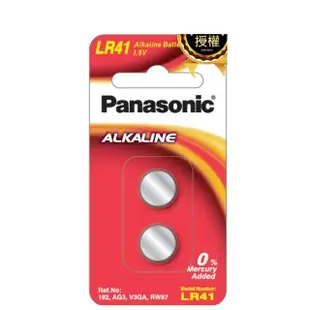 【Panasonic 國際牌】LR44鹼性電池1.5V鈕扣電池 10顆入 吊卡裝(公司貨)