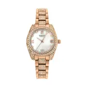 Roberto Carati Luna Rose Gold and Mother of Pearl Watch Date White 9781234568059