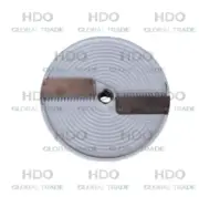 VEGETABLE CUTTER H4 (5/32") JULIENNE DISCS 4MM Ø 205 MADE IN ITALY