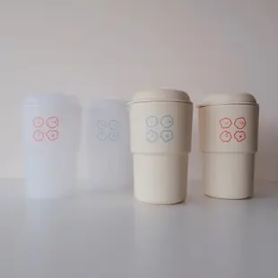 【方坊】半透明隨行杯 喜怒哀樂 350ml 韓國製 飲料杯 咖啡杯 隨身杯 辦公室小物 生日禮物