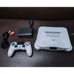 任天堂N64主機（改白色外觀+內建ESP32藍芽接收）