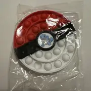 PokeBall Squirtle Push it Bubble Pop Fidget Sensory Toy Pokemon - Brand New