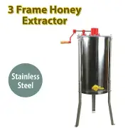 Honey Extractor 3 Three Frame Manual Crank Honey Spinner Tangential Beekeeping