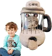 Stuffed Mice | Plush Juicer Toy,Kitchen Role-Play Props, Sensory Play Animal Doll, Cute Nursery Decor for Educational Early Learning