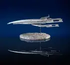 *Limited Edition* Mass Effect: Normandy SR-1 Ship Replica (Silver Variant) 14"