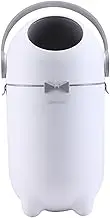 B Baosity 15 L Diaper Trash Can Kitchen Trash Bin Modern Lightweight Waste Basket Garbage Can for Living Room Household Apartment Dorm
