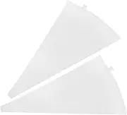 HAKIDZEL Reusable Piping Bags Set 2 Pcs Baking Icing Bags Cake Decorating Supplies Tips Safe Material