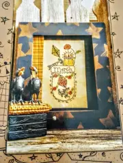 Meme' Quilts "MARCH" Pattern needlework embroidery needlepoint