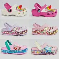 在飛比找蝦皮購物優惠-Crocs KIDS FUNLAB/兒童涼鞋/女童涼鞋 CR